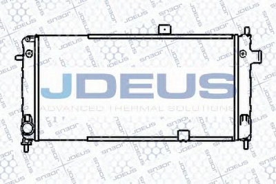JDEUS 020v02 - Радиатор, охлаждение двигателя