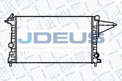 JDEUS 020v12 -  Радиатор, охлаждение двигателя