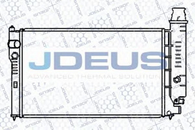JDEUS 021v26 -  Радиатор, охлаждение двигателя