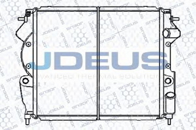 JDEUS 023b43 - Радиатор, охлаждение двигателя