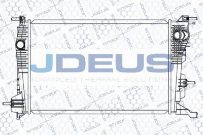 JDEUS 023m63 -  Радиатор, охлаждение двигателя