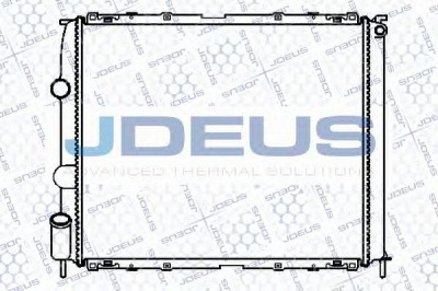 JDEUS 023m77 - Радиатор, охлаждение двигателя