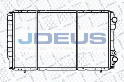 JDEUS 023n37 -  Радиатор, охлаждение двигателя