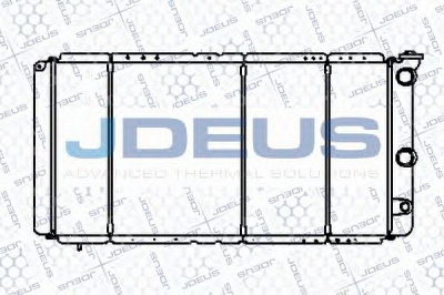 JDEUS 023v04 - Радиатор, охлаждение двигателя