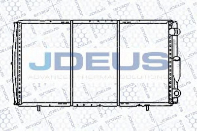 JDEUS 023v31 - Радиатор, охлаждение двигателя