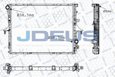 JDEUS 030m57 -  Радиатор, охлаждение двигателя