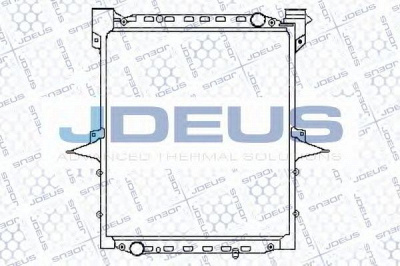 JDEUS 115m06 - Радиатор, охлаждение двигателя