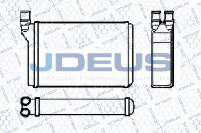 JDEUS 200v04 -  Теплообменник, отопление салона