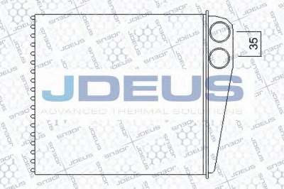 JDEUS 201m03 -  Теплообменник, отопление салона