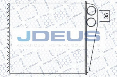 JDEUS 201m03a -  Теплообменник, отопление салона