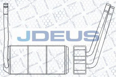 JDEUS 202m17 -  Теплообменник, отопление салона