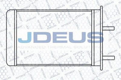 JDEUS 203m01 -  Теплообменник, отопление салона