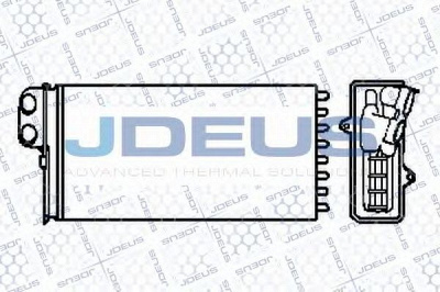 JDEUS 207b06 -  Теплообменник, отопление салона