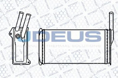 JDEUS 212v02 - Теплообменник, отопление салона
