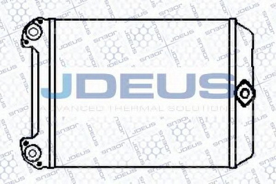 JDEUS 217b09 -  Теплообменник, отопление салона