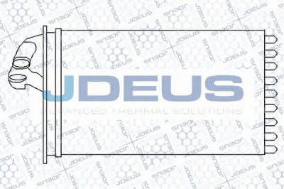 JDEUS 217m25 -  Теплообменник, отопление салона