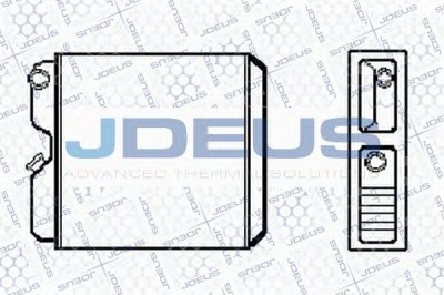 JDEUS 220m04 -  Теплообменник, отопление салона