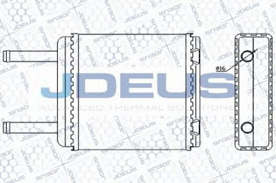 JDEUS 220m07a -  Теплообменник, отопление салона