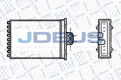 JDEUS 220m27 -  Теплообменник, отопление салона