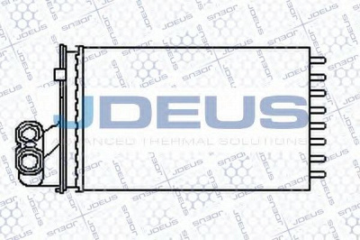 JDEUS 221b06 -  Теплообменник, отопление салона