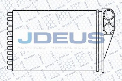 JDEUS 221m38 - Теплообменник, отопление салона