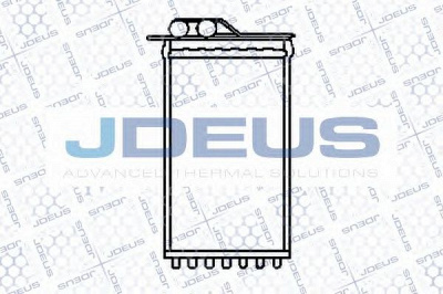 JDEUS 225b07 - Теплообменник, отопление салона