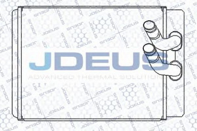 JDEUS 254m04 - Теплообменник, отопление салона