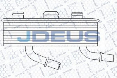 JDEUS 405m16 -  Масляный радиатор, автоматическая коробка передач