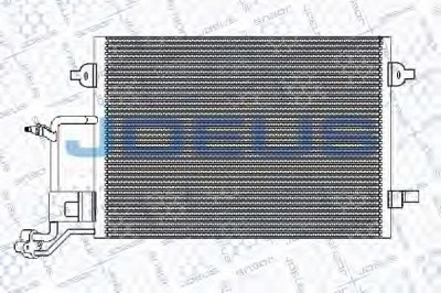 JDEUS 701m07 -  Конденсатор, кондиционер