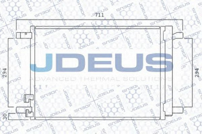JDEUS 701m26 -  Конденсатор, кондиционер