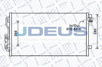 JDEUS 705m30 - Конденсатор, кондиционер