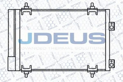 JDEUS 707m57 -  Конденсатор, кондиционер