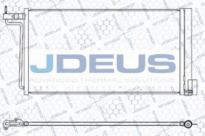 JDEUS 712m34 -  Радиатор, охлаждение двигателя