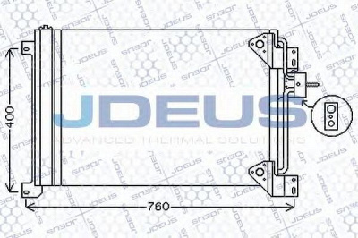 JDEUS 714m12 -  Конденсатор, кондиционер
