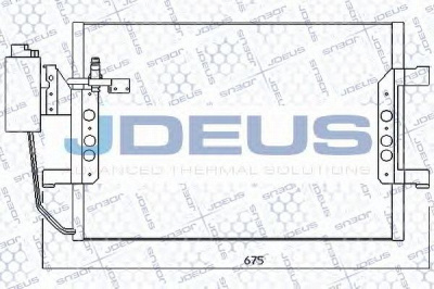 JDEUS 717m24 -  Конденсатор, кондиционер