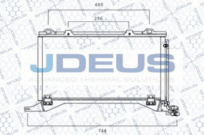 JDEUS 717m27 -  Конденсатор, кондиционер