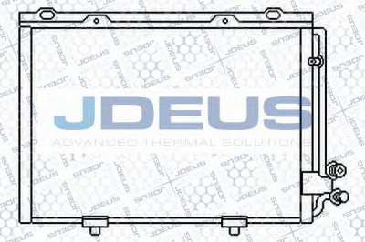 JDEUS 717m37 -  Конденсатор, кондиционер