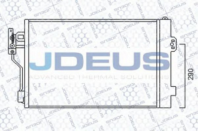 JDEUS 717m46 -  Конденсатор, кондиционер