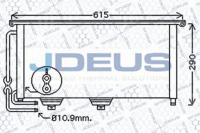 JDEUS 717m50 - Конденсатор, кондиционер