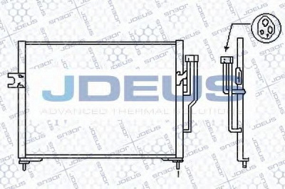 JDEUS 718m10 -  Конденсатор, кондиционер