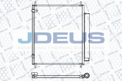 JDEUS 718m72 -  Конденсатор, кондиционер