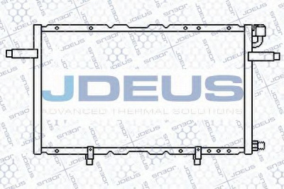 JDEUS 720m23 -  Конденсатор, кондиционер
