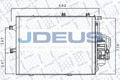 JDEUS 720m49 -  Конденсатор, кондиционер