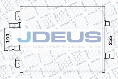 JDEUS 720m73 -  Конденсатор, кондиционер