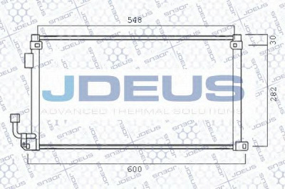 JDEUS 721v29 -  Конденсатор, кондиционер