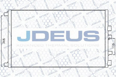 JDEUS 723m23 -  Конденсатор, кондиционер