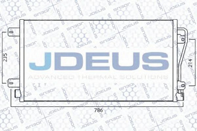 JDEUS 723m25 -  Конденсатор, кондиционер