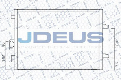 JDEUS 723m41 -  Конденсатор, кондиционер