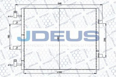 JDEUS 723m55 -  Конденсатор, кондиционер
