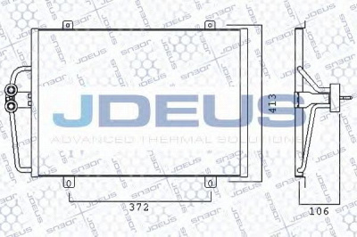 JDEUS 723m57 -  Конденсатор, кондиционер